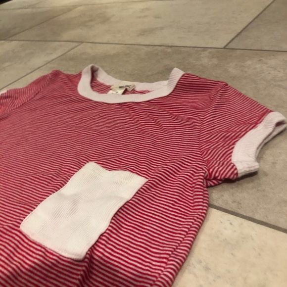 Red striped tshirt - Picture 2 of 4